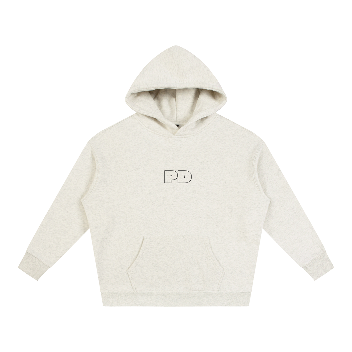 Protocol Daily Oversized Hoodie (Black Logo)