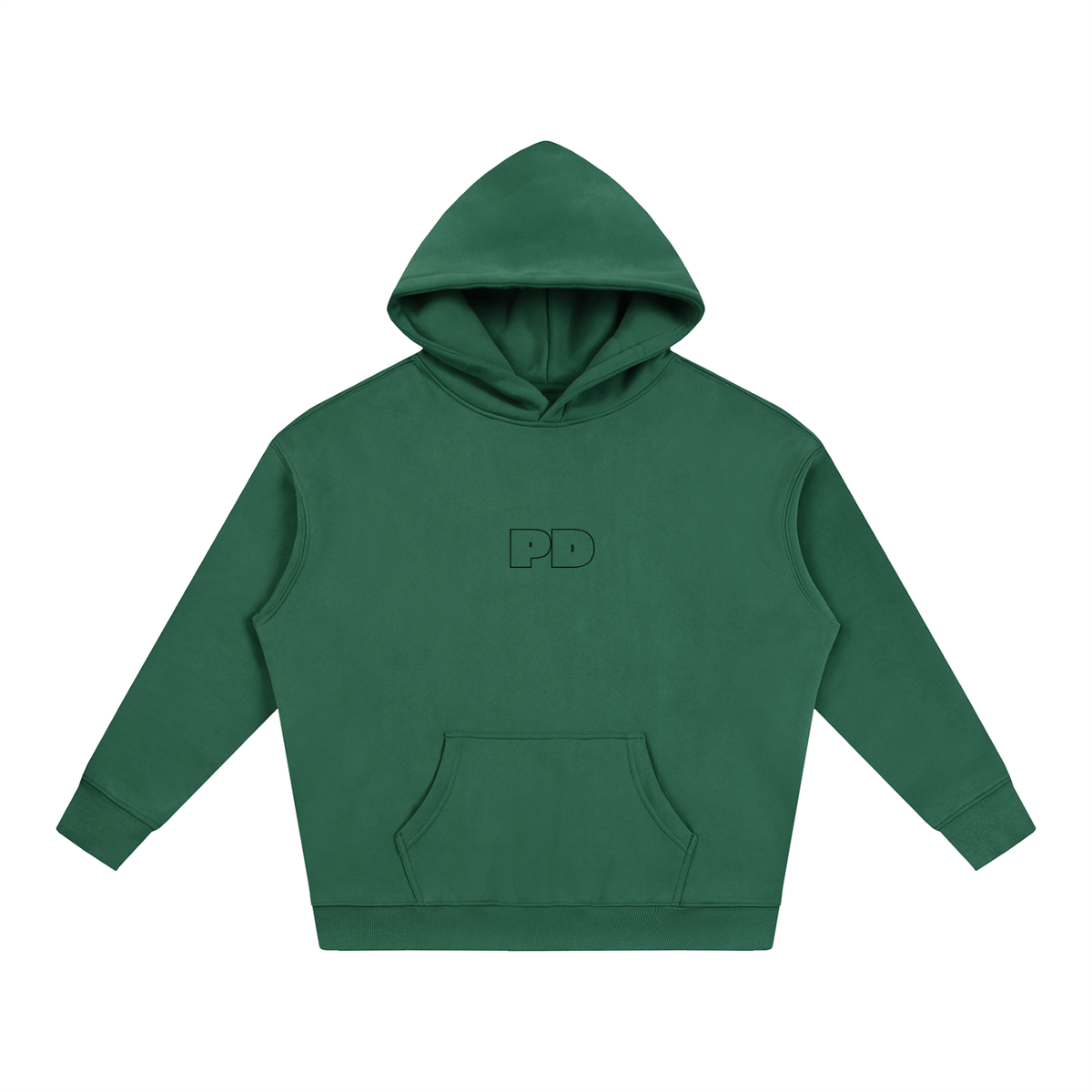 Protocol Daily Oversized Hoodie (Black Logo)