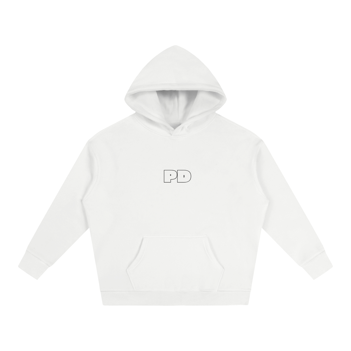 Protocol Daily Oversized Hoodie (Black Logo)