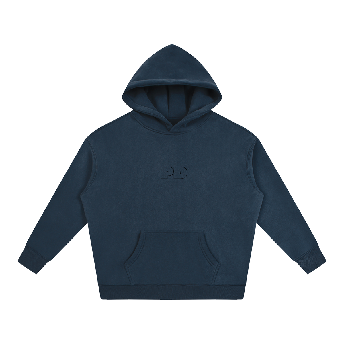 Protocol Daily Oversized Hoodie (Black Logo)