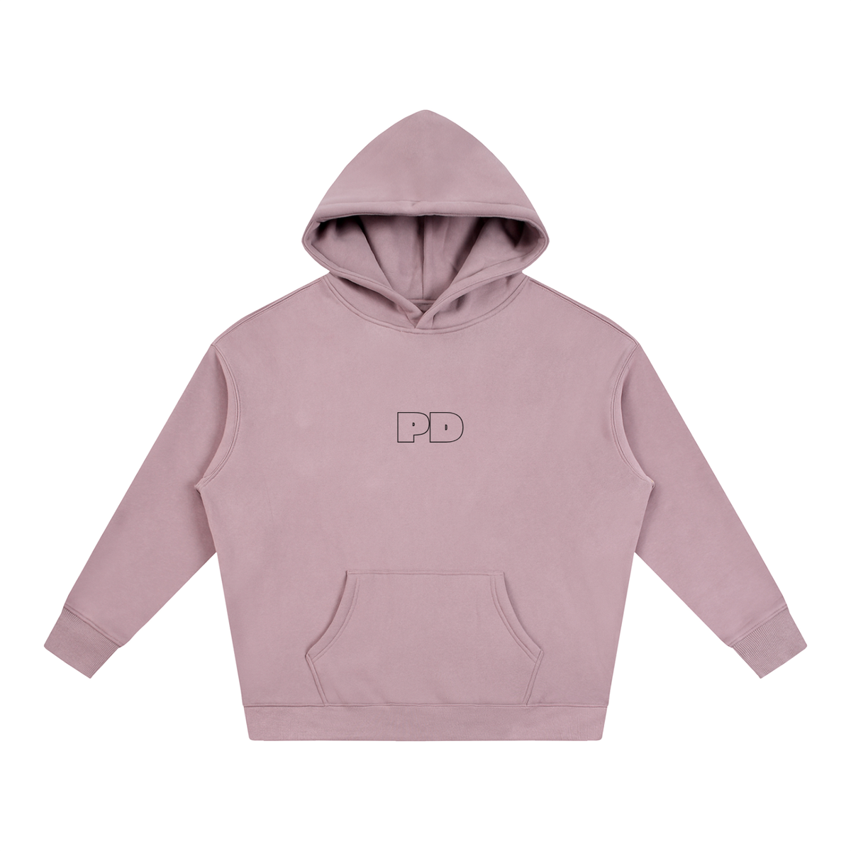 Protocol Daily Oversized Hoodie (Black Logo)