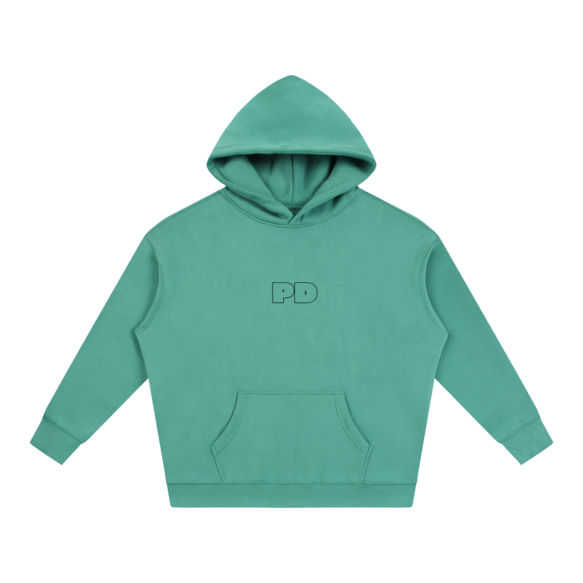 Protocol Daily Oversized Hoodie (Black Logo)